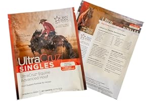 UltraCruz Advanced Hoof Horse Supplement, 60 Single Servings, pellets (60 Day Supply)