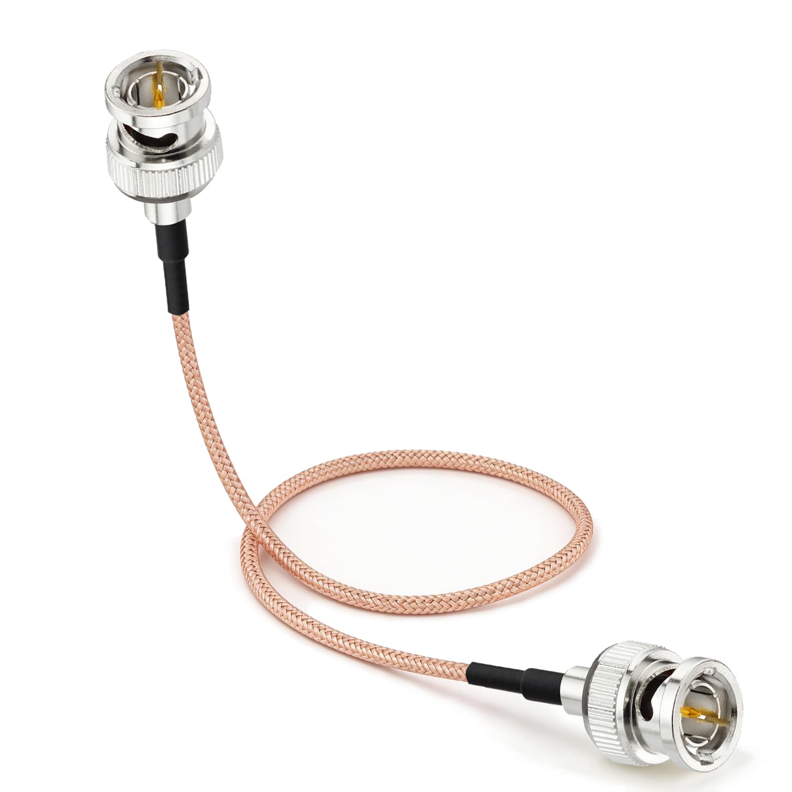 Bingfu SDI Cable BNC Male to Male RG179 75 Ohm Coaxial Cable 30cm 1 feet for 4K 1080P 3G HD Camera Monitor Vedio Recorder SDI Converter Splitter Hub Security Camera — image 1