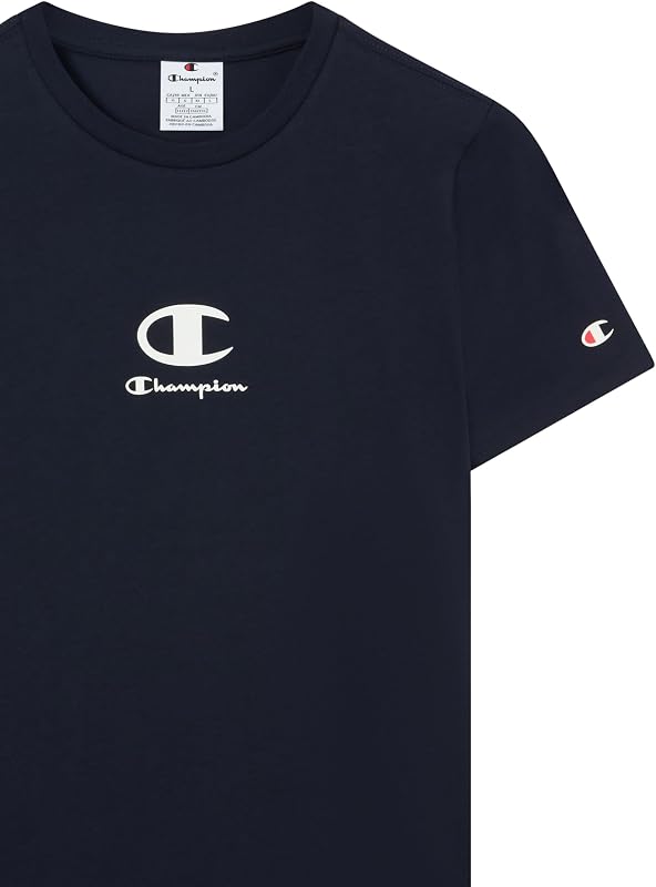 Legacy Boys T-Shirt à col Rond, L, Bleu, Bleu, L
