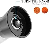 WINSHEA Stainless Steel Salt & Pepper Grinder Set, Adjustable Coarseness view 3