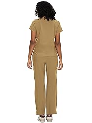 floralhue Scrubs for Women, V-Neck Scrubs Top