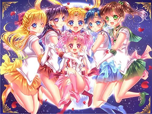 150x200cm Anime Sailor Moon Characters Tsukino Usagi Bed Sheet Blanket Duvet Cover Bedspread Quilt Cover Bedding Bag (W2, Duvet Cover)