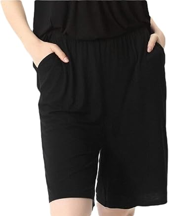 high waisted sleep shorts