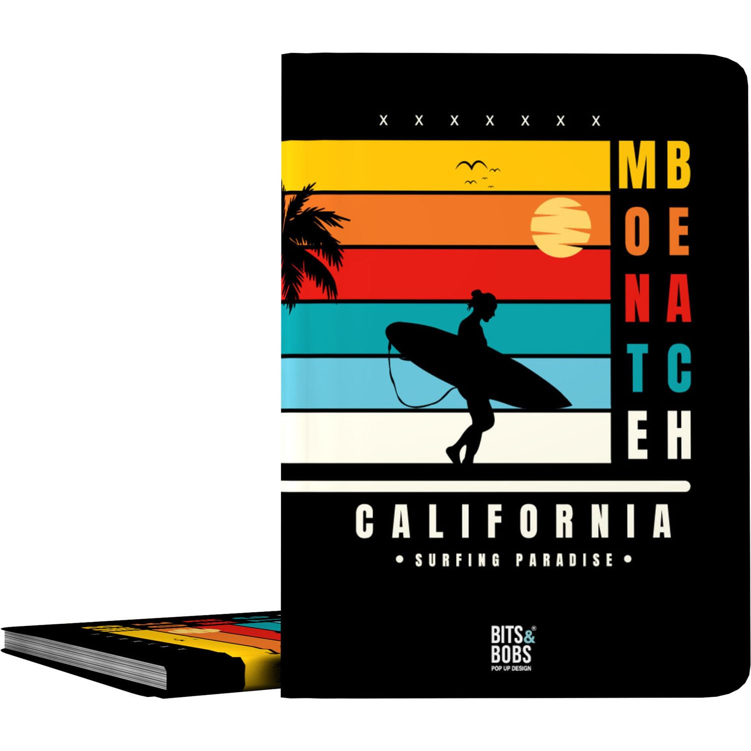 Grafoplás School Folder with Clear Sleeves A4 Flexible Cover 30 Polypropylene Inserts Design Bits&Bobs Collection Pop Up Design California Polyplas Perfect School Supplies