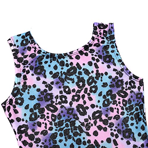 Wah Na Toddler Girls One Piece Purple Gymnastics Unitard For 6x - Thumbnail 4