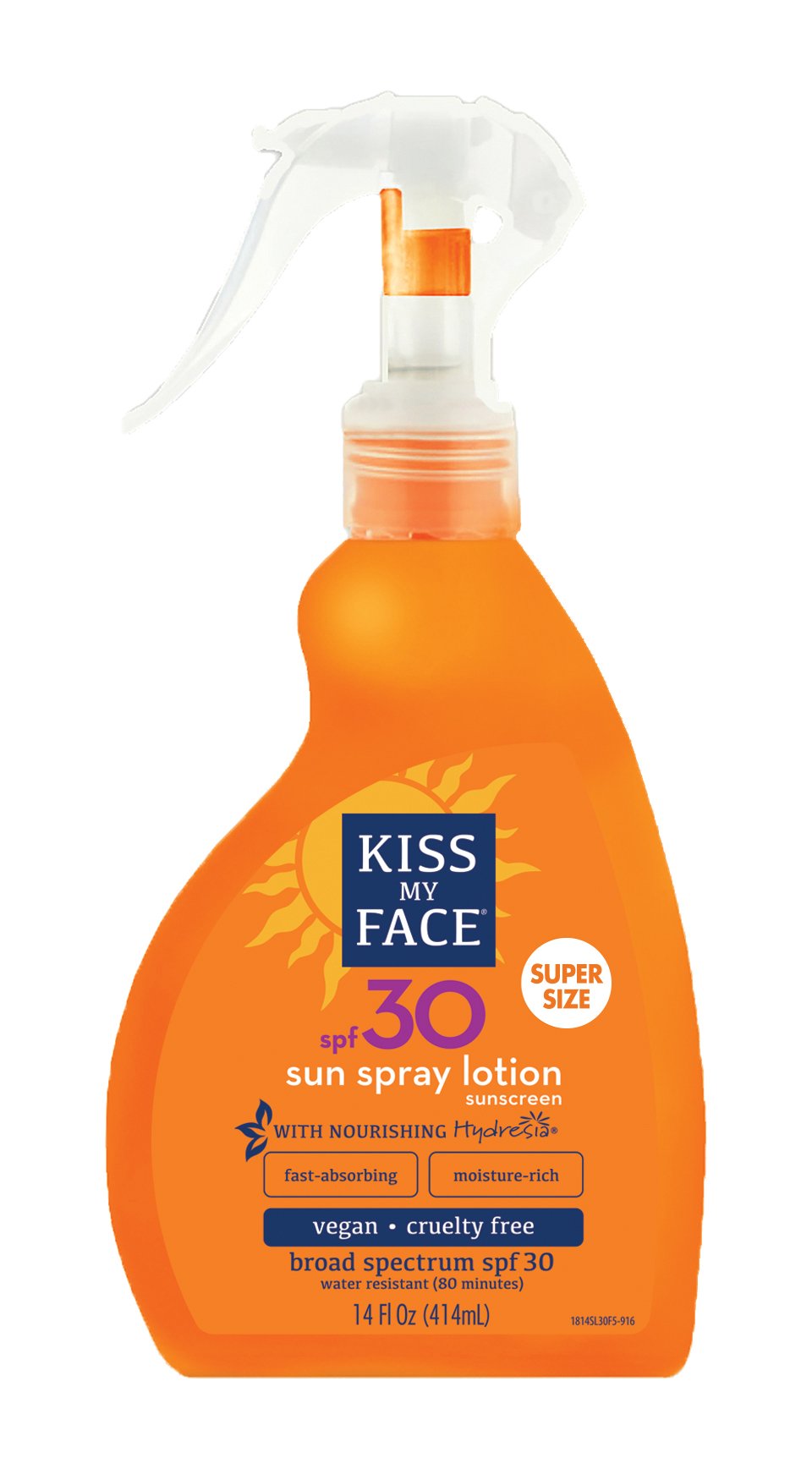 kiss my face mineral sun spray sunscreen lotion spf 30 sunblock