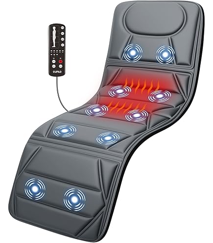 Amazon.com: COMFIER Full Body Massage Mat Pad, Heating Vibrating Massage  Chair Pad with 10 Vibration Motors, 5 Massage Modes and Auto Shut Off, Gift  for Men Women : Health & Household