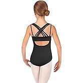 Zaclotre Ballet Leotard for Girls Crisscross Straps Gymnastic Outfits Hollow Back Dance Leotards