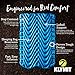 Klymit Insulated Double V Inflatable Sleeping Pad for Camping, Lightweight Hiking and Backpacking Air Bed For Cold Weather, 3 Inch Thick