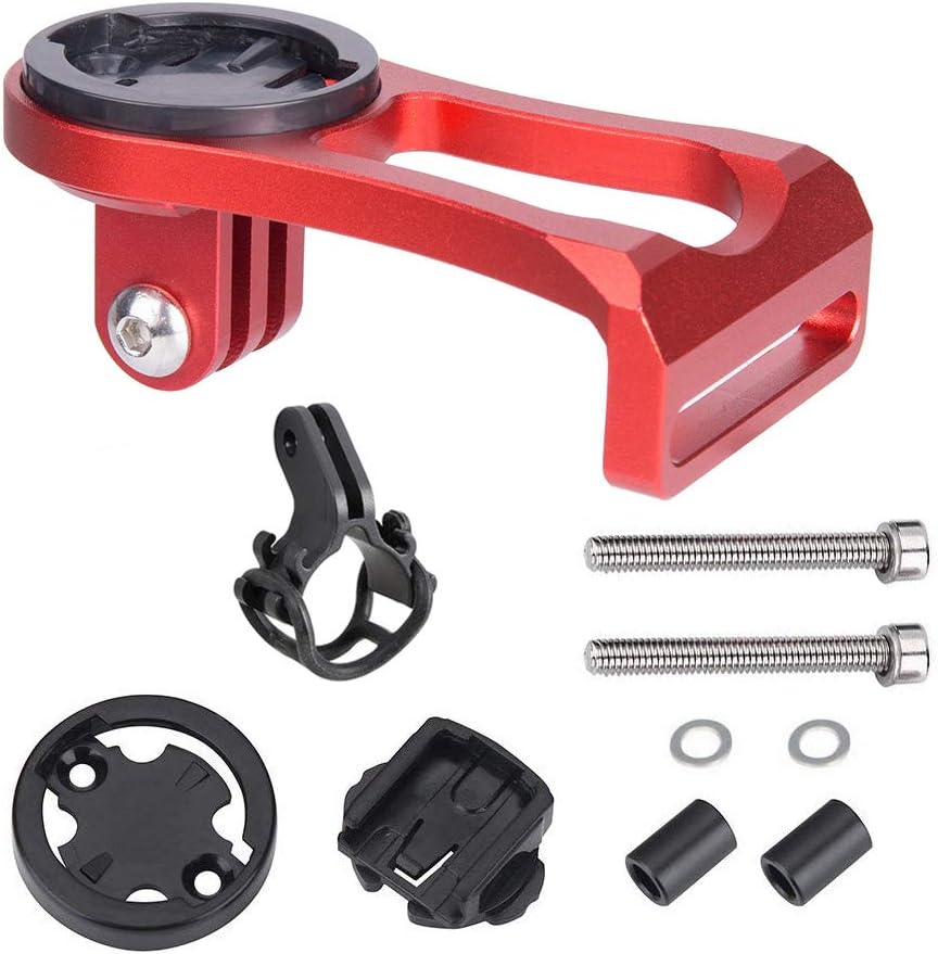 huici Bicycle Computer Mount, Aluminum Alloy Bike Stem Extension Holder for GPS/Stopwatch/Sports Camera -[Normal]