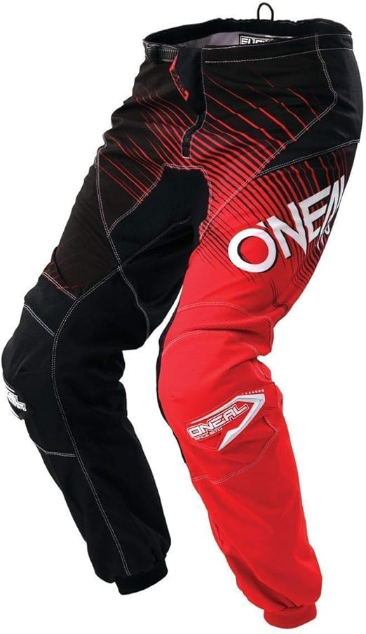 red motocross pants