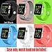 [6 Color Pack] Fintie Case Compatible with Apple Watch 42mm, Slim Lightweight Hard Protective Bumper Cover Compatible with All Versions 42mm Apple Watch Series 3 2 1 Sport & Edition - Multi Color A