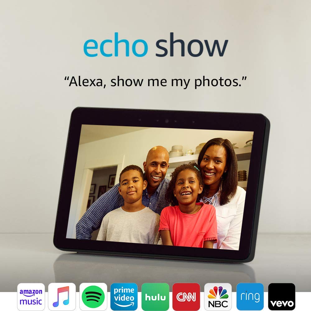 Voice Control Echo Show (2nd Gen) – Premium sound and a vibrant 10.1″ HD screen – Charcoal Voice Control Echo Show (2nd Gen) – Premium sound and a vibrant 10.1″ HD screen – Charcoal