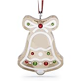 Swarovski Holiday Cheers Gingerbread Bell Ornament