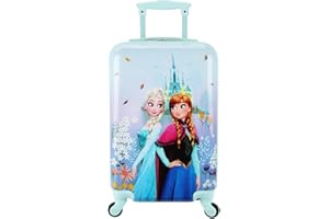 Bioworld Frozen Elsa & Anna Arendelle Castle 20" Rolling Luggage