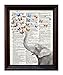 Fresh Prints of CT Dictionary Art Print - Whimsical Elephant and Butterflies - Printed on Recycled Vintage Dictionary Paper - 8.5