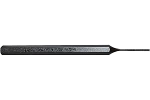 Mayhew Tools 21240 Metric Pin Punch, 1.5 mm x 4", Black Oxide Finish