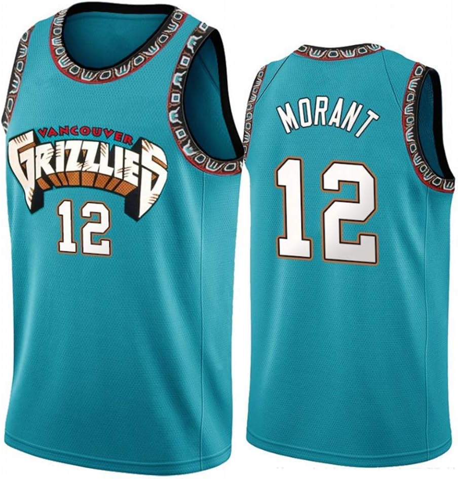 Ja Morant #12 Basketball Jersey -NBA Memphis Grizzlies Swingman Edition Jersey