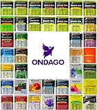 BIGELOW Tea Assorted Sampler Gift Box- 120 Individually Foil Wrapped Bags, 40 Different Flavors : Green Teas, Herbal Teas, Black Teas, Bigelow Benefits Teas and More. The Perfect Gift Set