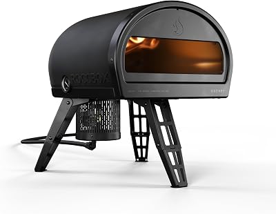 Gozney Roccbox Outdoor Pizza Oven Black Portable Gas & Wood Fired