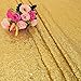 Zdada Gold Glitter Sequin Tablecloth - 60