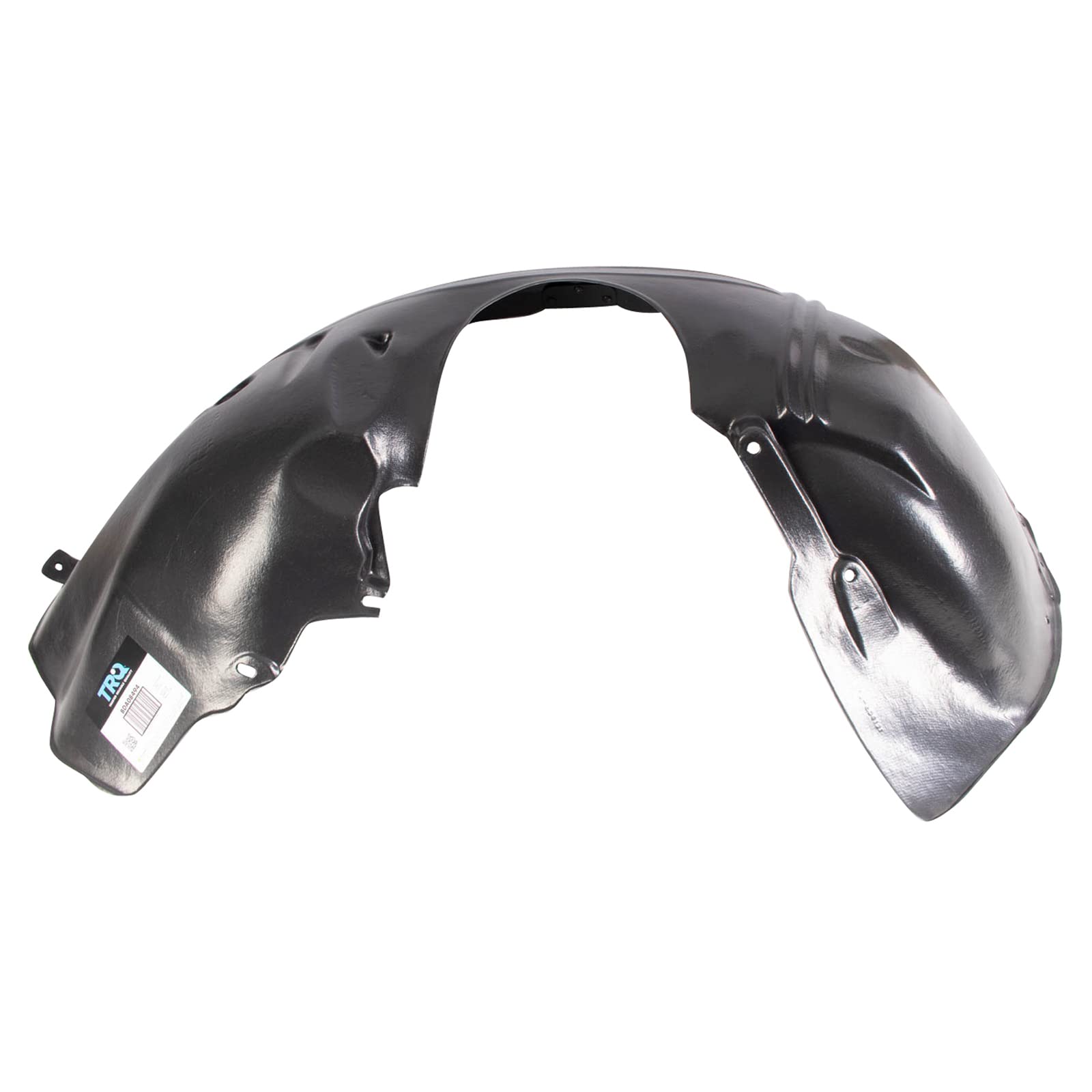 TRQ Front Left Inner Fender Liner Black Drivers