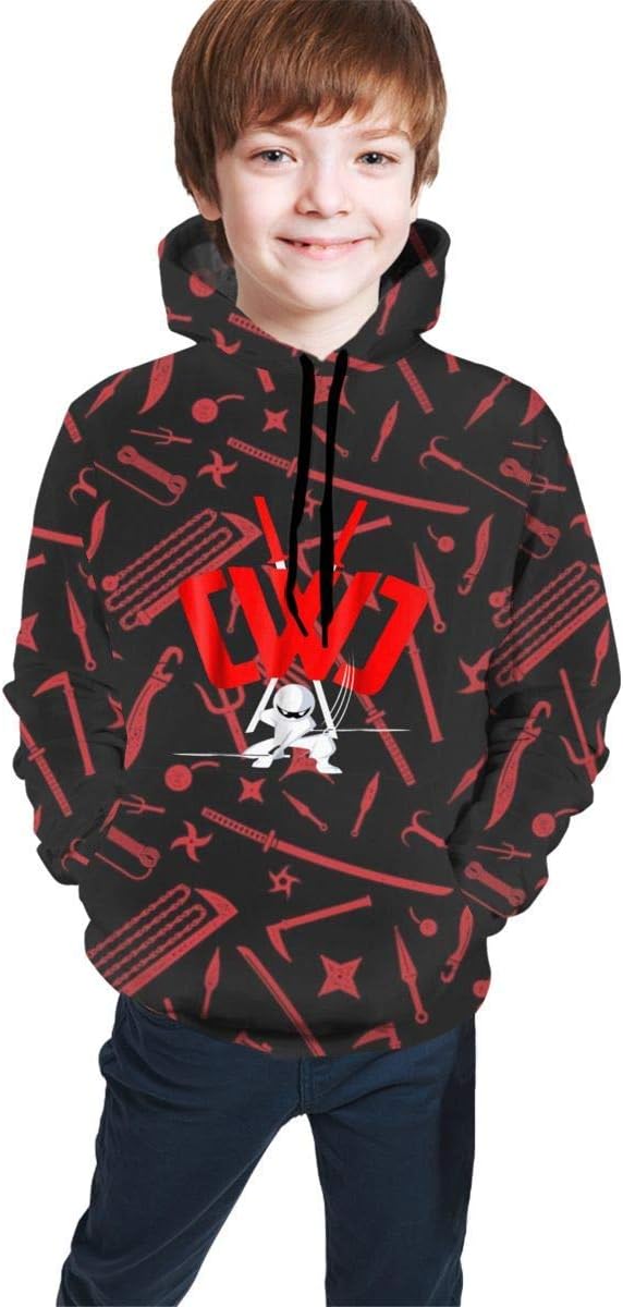 Crewneck Zorgo_CWC Sweatshirts for Girls Boys Soft Kids Hoodies Hoody Hooded Sweate Tops with Pockets