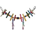 Super Bird Creations SB516 Mini Rainbow Bridge Bird Toy, Small Bird Size, 9" x 2"