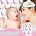 3 Pack Soft & Breathable Baby Swaddle for Deeper Sleep. Cute Pink Durable Receiving, Swaddling Blankets. Calms Cranky Newborn Girls. A