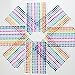 300pcs/sheet bling 5mm multicolor Rhinestone Gem self adhesive sticker for Art projects Scrapbooks Stick-on jewels