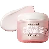 KWAILNARA Ceramide Milk Facial Moisturizer (3.38 Fl Oz) – Korean Face Moisturizer for Barrier Repair & Deep Hydration | Milk Protein, Royal Jelly & Strengthening Ceramides | Non-Greasy Daily Care