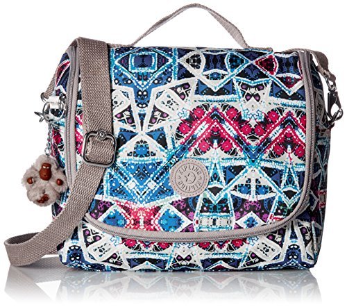 Kipling Women's Kichirou Metallic Lunch Bag One Size Enchanted Purple Metallic