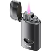 VVAY Windproof Jet Flame Lighter - Gas Refillable (Gas Not Included)