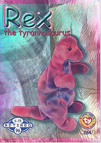 ty beanie baby rex the tyrannosaurus
