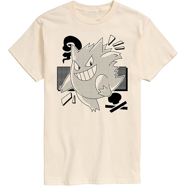 HYBRID APPAREL - Pokémon - Gengar Manga - Men's Short Sleeve