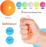 Gytera 4 Pcs Sticky Balls Ceiling Glow in the Dark Fidget Toys view 2