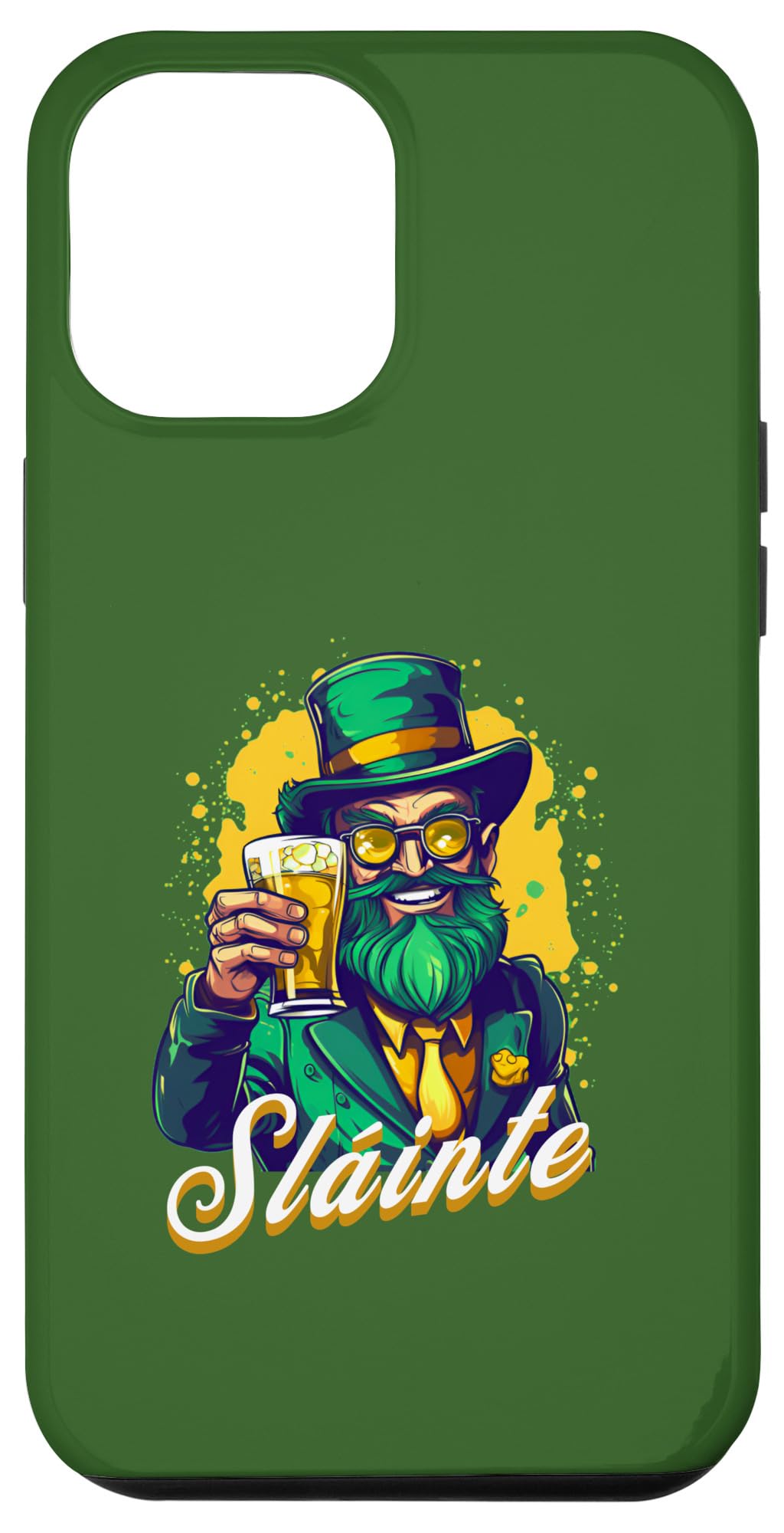 iPhone 13 Pro Max Irish Paddy's Day. Patrick's Day. St. Patricks Day, Slainte Case