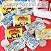 Superhero Birthday Mini Candy Bar Wrappers - 45 Stickers