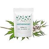 Organic Natural Pure Korean Motherwort Tea Bag- 50 Tea Bags (Biodegradable PLA Tea Bag Filters)