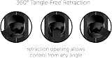 TUG 360° Tangle-Free Retractable Dog Lead 5 m Small Green for Up to 15 kg view 4
