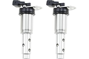 LEVANLIGHT VANOS VVT Solenoid 2PCS, Variable Valve Timing Solenoid for N52 N54 N55 Engines, B M W 328i 335i 528i 535i E60 E90