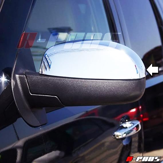 APADS 2 Chrome Mirror Covers for GMC DENALI+XL 20072013 / SIERRA 1500