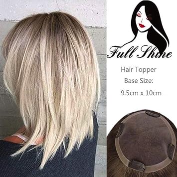 Amazon Com Full Shine Hair Toppers Invisible Crown Hair