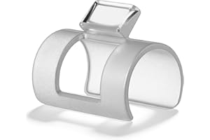 SUPVOX Flute Aid Mouthpiece for Beginner Flute Learning Instrument Smooth Transparent Accessory for Skill Training Safe and E