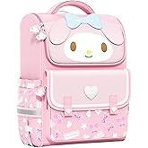 Many Rainbows My Melody Japanese Cartoon Character Backpack School Bag