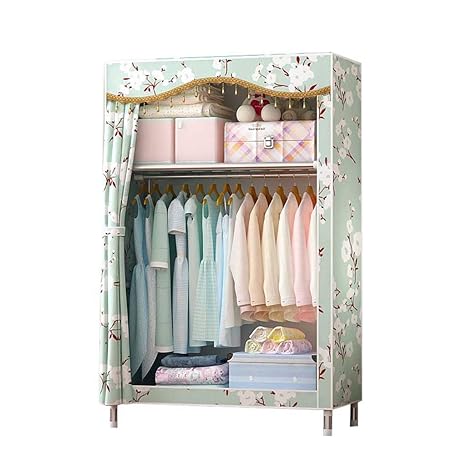 Htt Simple Assembly Wardrobe Wardrobe Steel Tube Bold