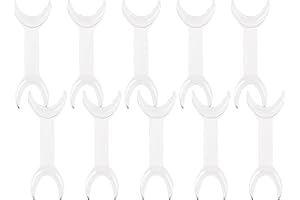 Tazrigo 10pcs Large Dental Double-Headed T-Shape Intraoral Cheek Lip Retractor Openers