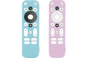 [2 Pack] Remote Case for Onn TV Remote, Compatible with Onn Android 4K UHD Stick TV Box 100024646 100026240 Controller, Light