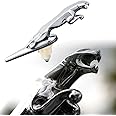 AULPEE Hood Emblem - Compatible with XE, XF, XJ,F-Type,F-Pace Accessories- 3D Classical Design - Hood Emblem in Chrome/Black Finish(Chrome)