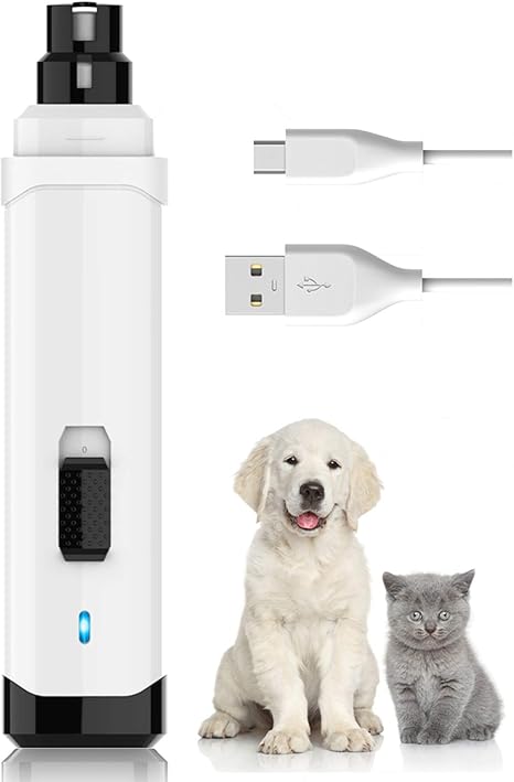 Coupe Ongle Chien Vinsic Lime A Ongle Pour Chiens Et Chats Coupe Ongles Electrique Sur Ultra Silencieux Rechargeable Usb 2 Vitesses De Meulage Rapide Amazon Fr Animalerie